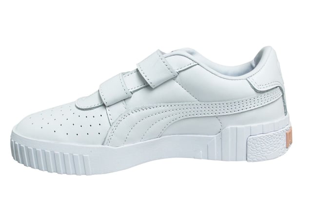 PUMA CALI V X Selena Gomez Strap de cuero blanco Trainers 372461 01