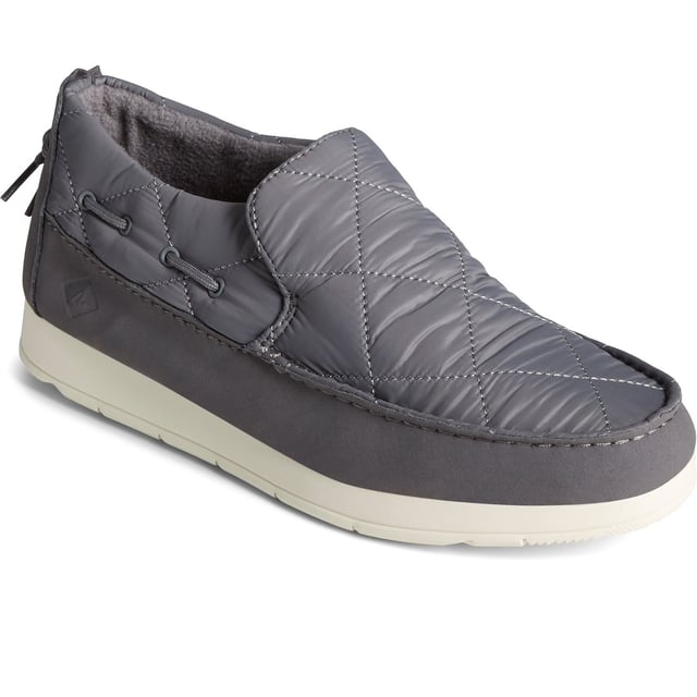 You'll want to slip into our new indoor/outdoor shoe so often. With cozy mixed material uppers and microfleece lining, coming in a variety of colors, featuring a cushioned insole and blown EVA outsole for  comfort and traction.