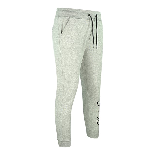 Pantalones deportivos grises Plein Sport Signature. Pantalones deportivos grises Philipp Plein. 100% algodón. Hecho en Italia. Insignias de marca Plein. Código de estilo: PFPS501 94