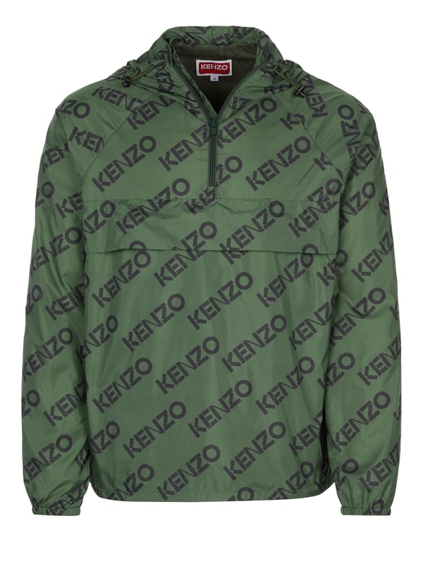 100% polyamide; Kenzo-jas; Model: PFC65BL0539L0 51; Hoogwaardige afwerking; Lichtgewicht materiaal; capuchon met trekkoord; tailleband met trekkoord; Opstaande kraag met halve ritssluiting; Eén groot voorvak met ritssluiting, twee zijzakken; Kenzo-logodetails