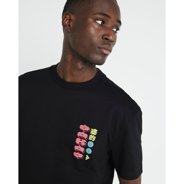 Regular fit, Graphic print, Crew neck, Short sleeves, Cotton for this product has been more responsibly sourced