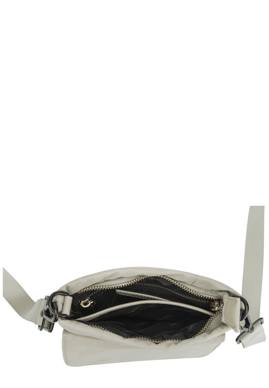 The perfect daily companion for carrying all your essentials. The Portrait Nylon Crossbody Bag features two internal main compartments, a flap over zip pocket to the front and fully adjustable strap with a clip off function. Features: , Zip top opening, Front flap over zip pocket, Rear zip pocket, SMITH & CANOVA antique brass logo, Branded antique brass zips, Adjustable crossbody strap (detachable), Two internal main compartments, Internal zip pocket Style Ref: 92685 STONE