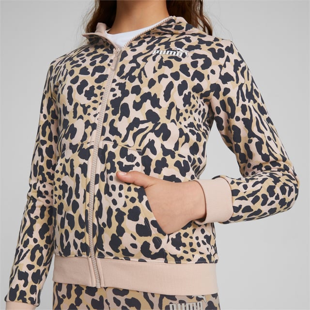 Puma leopard hoodie shop