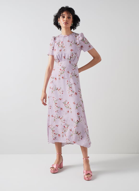 LK Bennett Boyd Dresses Purple