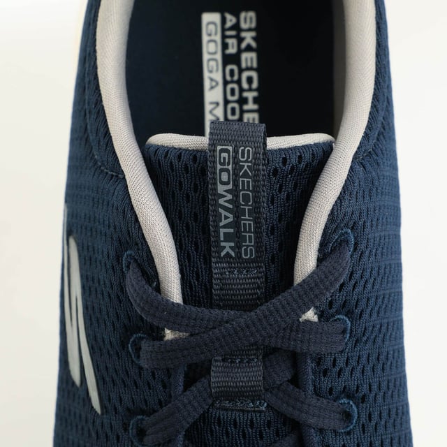 Men s Skechers Go Walk Max Progressor Trainers in Navy Grey