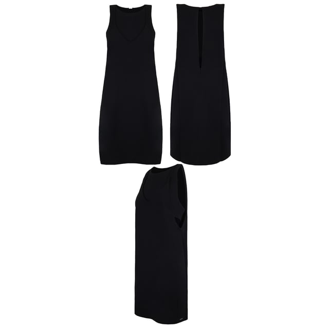 Armani Exchange Vestido Corto Negro 3GYA38 YNU4Z 1200