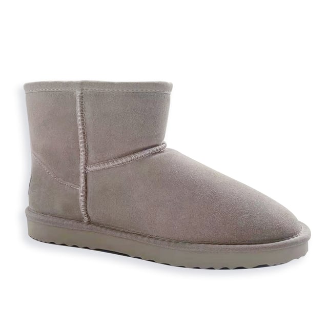 Aus Wooli Australia Short Sheepskin Ankle Boot DETAILS
Unique fully moulded insole with support - all sheepskin lined footbed - extremely comfortable
Unisex superior sheepskin boot
Full leather Suede upper - Water Resistance
Soft premium genuine Australian Sheepskin wool lining
Sustainably sourced and eco-friendly processed
Unisex value boots
Rubber High-density EVA blend outsole - making it lighter,softer and more durable
Double stitching and reinforced heel
Sheepskin breathes allowing feet to stay warm in winter and cool in summer