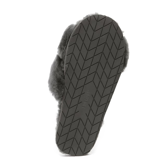 EVER AU Women Dove Crossover Slides Indulge in the allure of comfort and opulence with the Dove crossover slides. Embrace its effortless wearability and charming appeal, as it seamlessly melds comfort and style. With a diverse selection of colors, you can select the perfect shade to complement your unique fashion preferences.
Description:
Sheepskin Upper
Sheepskin Wool Lining
Sheepskin Wool Insole
Rubber Sole
Technologies:
Water Resistance Upper
Light Weight Outsole
