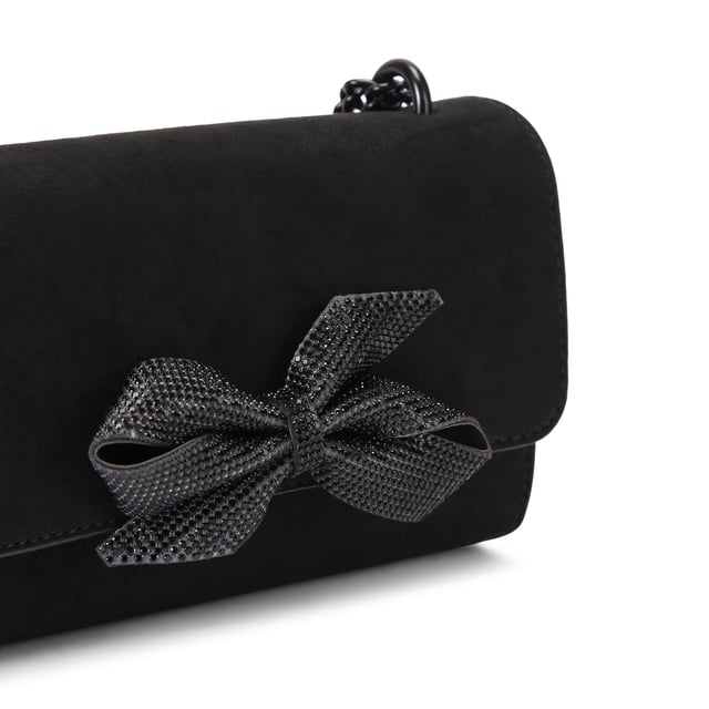 KG Kurt Geiger Suedette Adore Clutch Bag