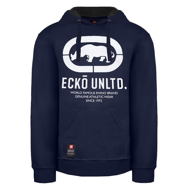 Ecko Unltd. Manga larga jalón azul marino hombre seraph sudadera con capucha efm04477 marina
