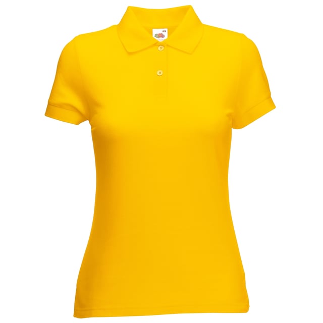 Designed for use in the workplace with a longer body length and looser fit. Guaranteed to perform at 60º wash. Fused placket with two self-coloured buttons. Easy care fabric. Weight: 170-180g/m². Fabric: Easy care 65% Polyester, 35% Cotton. *Corrected sizings: XS (6: Dress Size). S (8: Dress Size). M (10: Dress Size). L (12: Dress Size). XL (14: Dress Size). 2XL (16: Dress Size). FRUIT OF THE LOOM - a brand steeped in tradition, offering a comprehensive range of garments.