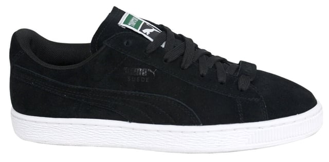 Puma Suede x Trapstar Black Lo Lace Up Trainers Mens 361500 01 B28D