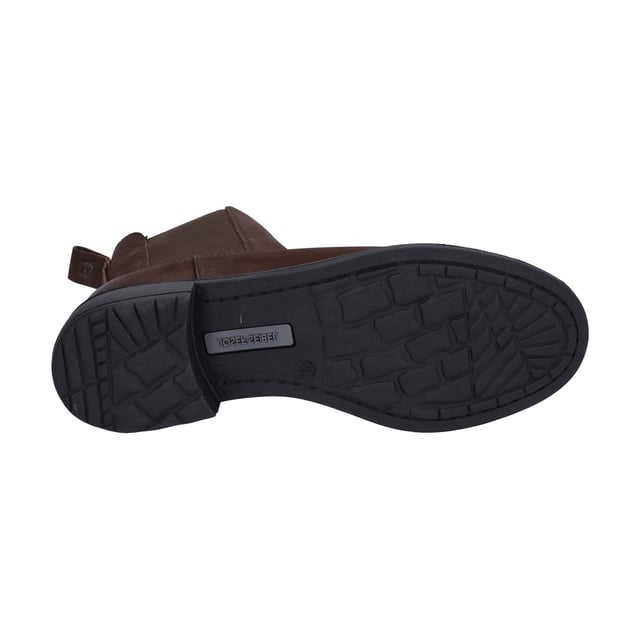 Herbst und Winter-Zeit ist Stiefeletten-Zeit. Genieße diese raue Zeit im Jahr mit unseren braunen Stiefeletten. Das langlebige Nubuk-Leder sorgt für einen Top-Tragekomfort. Der Gummizug ermöglicht einen guten Halt und einen problemlosen Einstieg in den Schuh. Die herausnehmbare Sohle kannst Du einfach wechseln und so Deine ganz eigenen Einlagen verwenden. Die AGO Fertigungsart garantiert Leichtigkeit und Langlebigkeit. Weite G ist für normale Füße optimal geeignet. Geh Deinen Weg mit Selena 19.