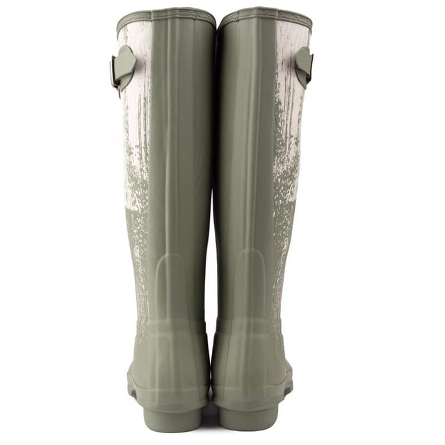 Lime green outlet hunter boots