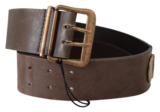 Brand new ERMANNO SCERVINO Wide Strap Leather Fashion Belt
  Crafted from brown leather
  Wide strap design with buckle fastening
  Made in Italy
  Logo details
  Solid pattern
  Versatile brown color
  Quality fashion accessory
Material: Leather