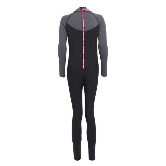 Material: Neoprene, Polyester. Design: Colour Block, Logo. Pockets: Small Key Pocket, Concealed. Neckline: Adjustable, Crew Neck. Fastening: Back Zip. Fit: Fitted. Flat Seams, Flexible, Grippy Chest, High Warmth, Long Zip Pull. Fabric Technology: Lightweight, Quick Dry. Length: Ankle.