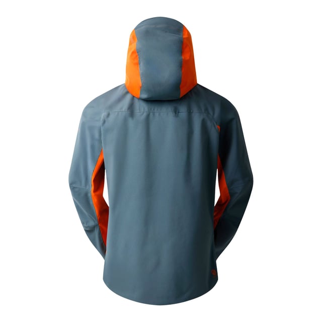 Fabric: Stretch. Design: Colour Block. Fabric Technology: AEP Kinematics, ARED 30/30, Breathable, Durable Water Repellent Finish, PFC Free, PFOA Free, PFOS Free, Water Repellent, Waterproof, Windproof. Cuff: Adjustable. Neckline: Hooded. Sleeve-Type: Long-Sleeved. Taped Seams. Hood Features: Grown On Hood, Technical, Toggle Adjuster, Wired Peak. Pockets: 1 Inner Pocket, 2 Side Pockets, 1 Chest Pocket, Zip. Fastening: Front Zip. Hem: Adjustable. S: 38 in. M: 40 in. L: 42 in. XL: 44 in. XXL: 48 in. 3XL: 51 in.