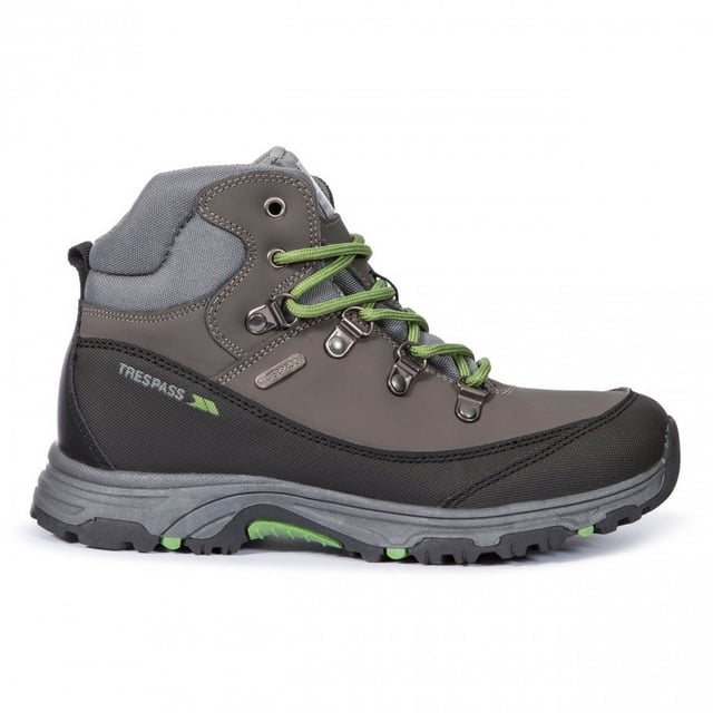 Trespass Childrens Kids Glebe II Waterproof Walking Boots Gull