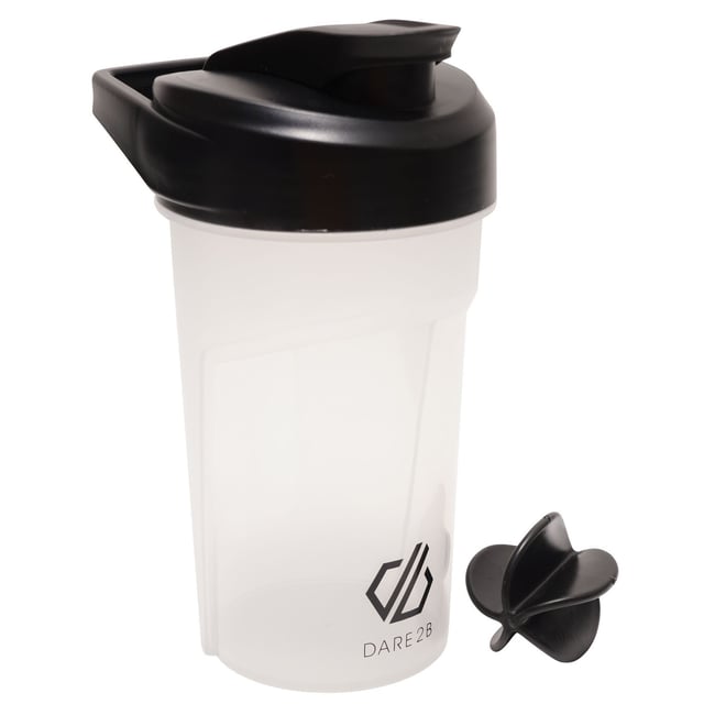 80% Tritan Copolyester Plastic, 10% Polypropylene, 10% Polyethylene. BPA Free, Food Safe. Carry Handle, Flip-Top Spout, Mixing Ball, Screw Top Lid. Design: Logo. Capacity: 0.5L.