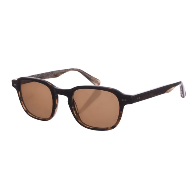 Torino sunglasses.
 Zen sunglasses with acetate frame.
 Square shape.
 Acetate temples.
 100% UV Protection.
 Includes a neutral fabric cover.
 Measures: Lens height: 47 mm
 Lens width: 47 mm.
 Bridge: 21 mm.
 Temples: 143 mm.
 Composition: Acetate
 Care:
Cleaning and maintenance:
 -Clean the glasses with soap and water (neutral).
 - Do not use dirty or abrasive cloths, which may alter the characteristics of the filters.
 - Use only original accessories and spare parts.