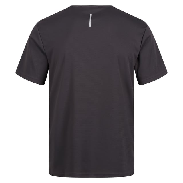 100% Polyester. Design: Reflective. Neckline: Crew Neck. Sleeve-Type: Short-Sleeved. Fabric Technology: Anti-Bacterial, Moisture Wicking.