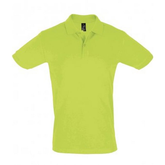 Taped neck. Rib knit collar. Two button placket with pearlised self colour buttons. Cuffed sleeves. Twin needle hem. Fabric weight: 180 gsm. Material: 100% ringspun combed cotton. Chest (to fit): S(36/38), M(38/40), L(41/42), XL(43/44), XXL(45/47), 3XL(47/49).
