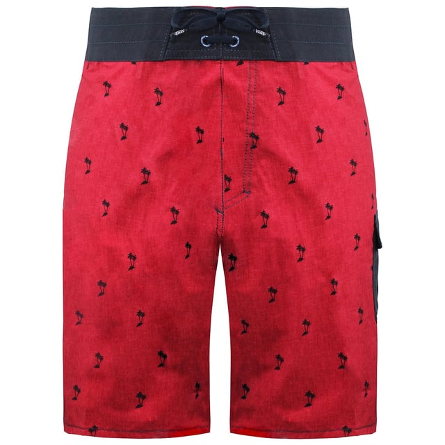 Vans shop shorts red