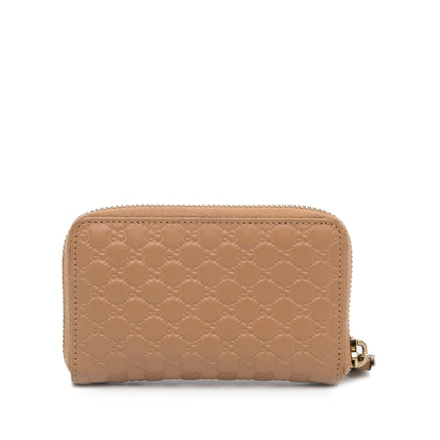 Gucci guccissima wrist sale wallet