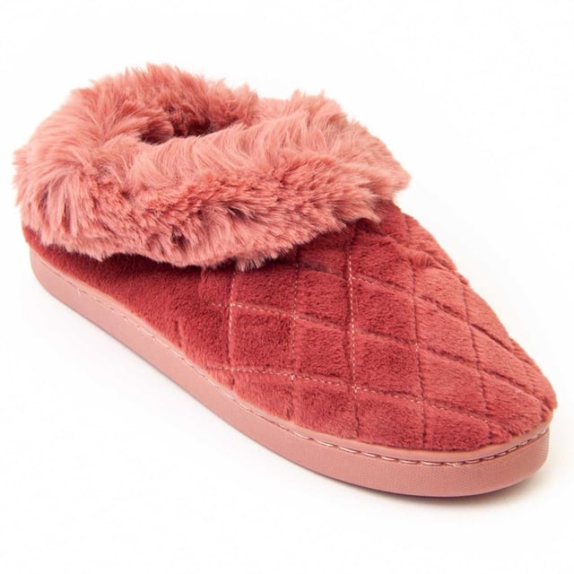 Comfortabele pantoffel voor dames. Comfortabele pasvorm. Gemaakt door andere merken voor ons merk.