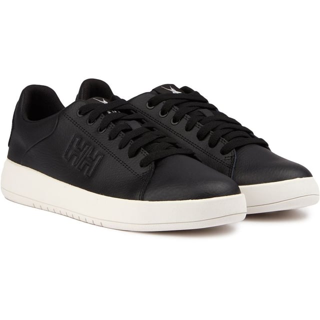 Step Into The Future Of Eco-friendly Style With The Helly Hansen Varberg Classic Trainers! These Sleek, Black Trainers Boast A Sustainable Design, Featuring 100% Recycled Lining, Lace, And Polyester. With A 30% Recycled Rubber Sole And Eva Midsole, The Varberg Classic Combines Durability And Comfort. The Premium Leather Upper Adds A Touch Of Sophistication, Ensuring You Never Have To Compromise On Quality Or Looks.