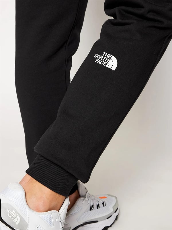 North face black sweatpants best sale