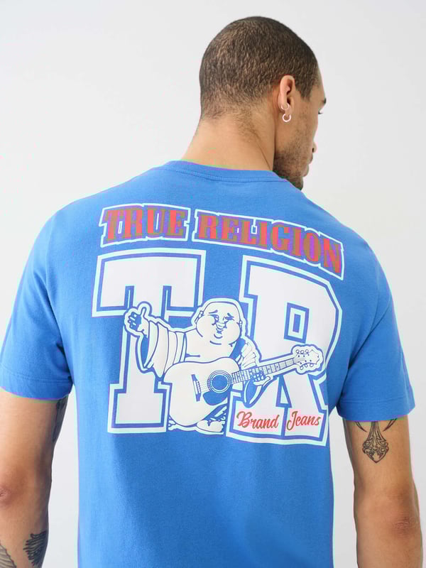 True Religion Tee in Blue