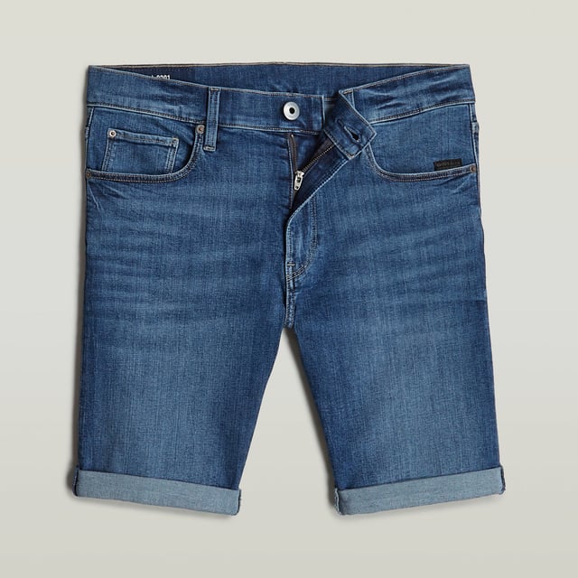G-Star Raw heren Shorts 3301 Slim,Blauw (Lt Indigo Aged C051-8436),36W