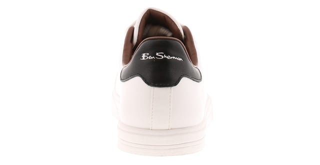 Ben Sherman Mens Shoes Casual Chase white Ben Sherman Mens Shoes Casual Chase White. Synthetic Upper. Synthetic Lining. Rubber Sole. Footwear Sneakers.