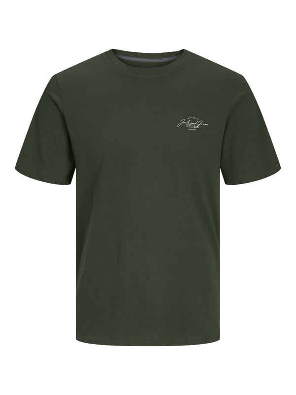 Jack & Jones T-shirt Discover the timeless elegance and unparalleled comfort of men's T-shirts from Jack and Jones. This multi-piece collection features a classic, regular fit with short sleeves and a round neckline. The high-quality workmanship with first-class materials not only guarantees an attractive look, but also excellent comfort. The eye-catching print motif on the front gives each T-shirt an individual touch and underlines the modern character of the Jack and Jones brand. Whether you want to wear it casually or integrate it into a stylish look, these T-shirts are the perfect choice for fashion-conscious men who value quality and style. Immerse yourself in the world of Jack and Jones and experience the successful symbiosis of timeless design and high-quality materials.