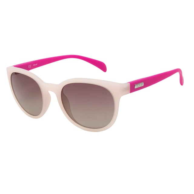 TOUS STO913-502ARM Damen-Sonnenbrillen• material: Spritzguss• farbe: Rosa und Mattweiß• maße: 50/21/140 mm (Glasbreite / Stegbreite / Bügellänge)  PROTECTION 3