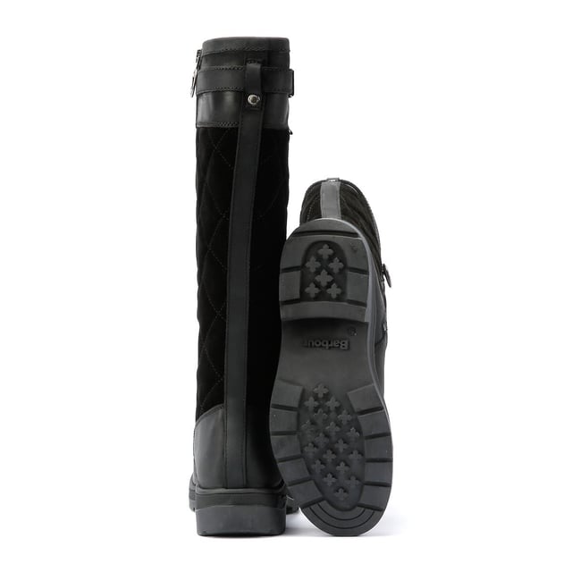 Stay dry in style, hydrophobic suede and leather upper knee high Tall boot, featuring Barbour's Weather Comfort waterproof technology for all-weather protection. Zip fastening for easy wear and a durable rubber sole for enhanced traction and durability.