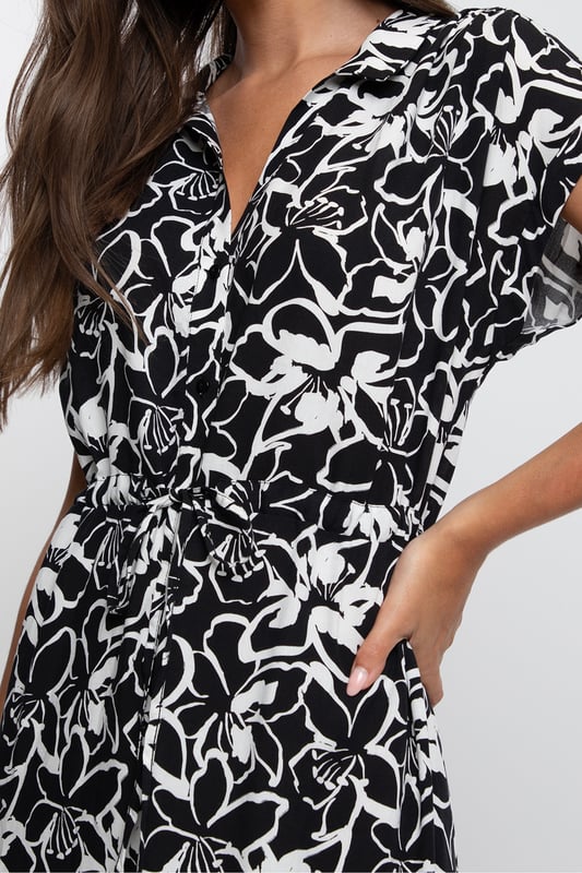 Button down tea dress cheap
