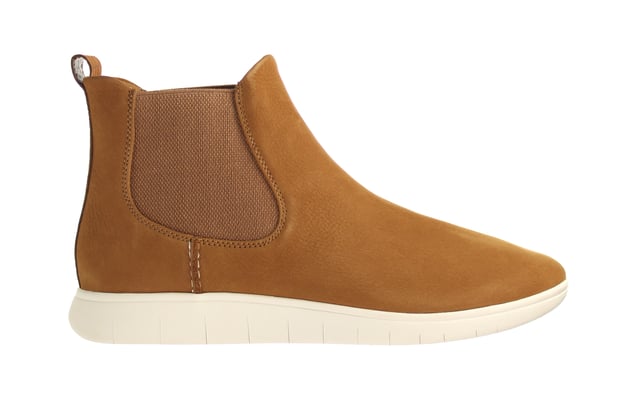 Sperry Coastal PW Chelsea Slip-On Tan Smooth Leather Womens Boots STS86786