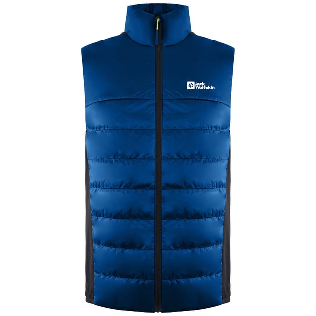 The Jack Wolfskin Morobbia Men's Gilet is a versatile and functional layering piece, perfect for outdoor enthusiasts who need extra core warmth without compromising mobility. Designed with cyclists and active adventurers in mind, this gilet offers protection against the elements while maintaining breathability and comfort. Its sleek design and practical features make it an essential addition to any outdoor wardrobe.
 
Key Features:
Wind-Resistant Fabric: 

The front panel is made from wind-resistant material, providing protection against chilly winds during high-speed activities like cycling or hiking.

Breathable Back Panel: 

The back of the gilet features breathable fabric, allowing for optimal airflow and preventing overheating during intense activities.

Lightweight Insulation: 

The gilet is insulated with lightweight synthetic fill, providing warmth to your core without adding bulk, making it ideal for layering over a base layer or under a shell jacket.

Moisture-Wicking Properties: 

Designed to wick moisture away from the body, this gilet keeps you dry and comfortable, even during vigorous activities.

Full-Length Zip: 

A full-length front zipper allows for easy on-and-off, as well as adjustable ventilation, helping you regulate your body temperature on the go.

Zippered Pockets: 

Includes two zippered hand pockets and a chest pocket, providing secure storage for essentials such as keys, snacks, or a phone.

Reflective Detailing: 

Features reflective detailing for enhanced visibility during low-light conditions, making it a safe choice for early morning or evening rides.

Adjustable Hem: 

The adjustable hem allows for a customized fit, helping to keep warmth in and drafts out.

Versatile Design: 

The gilet's sleek and functional design makes it suitable for a wide range of activities, from cycling and running to hiking and casual wear.

Packable: 

Lightweight and easily packable, this gilet can be stowed away in your backpack when not in use, making it a convenient option for unpredictable weather.

 
The Jack Wolfskin Morobbia Men's Gilet is the perfect blend of functionality and style, offering essential warmth and protection for active individuals. Whether you're cycling through the countryside or layering up for a hike, this gilet ensures you stay comfortable and protected in changing weather conditions.
