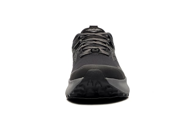 The redesigned womens Saucony Ride 15 TR GORE-TEX enhances your trail runs with a focus on comfort. Featuring softer cushioning and a waterproof GORE-TEX upper, this shoe is built to tackle any conditions with durability and ample foam for long distances.
 Utilizing GORE-TEX Invisible Fit technology, the upper offers excellent waterproof protection without added bulk. It maintains airflow, preventing heat buildup while blocking debris. The secure lacing system and flat tongue enhance fit and comfort, ensuring stability during runs. The midsole features Saucony's PWRRUN technology for increased energy return and shock absorption, reducing joint impact. Combined with FormFit technology, it adapts to your foot for a personalized fit and optimal performance. The PWRTRAC outsole boasts rugged lugs for reliable grip on various terrains, while its durable rubber ensures long-lasting performance. The chevron tread pattern allows for flexible movement, enhancing your running experience. With the Saucony Ride 15 TR GORE-TEX, you can confidently conquer any trail, enjoying superior comfort and performance every step of the way.
 -GORE-TEX upper
 - Waterproof membrane 
 - PWRRUN Midsole
 - PWRTRAC rubber outsole
 - Soft padded heel & ankle collar 
 - Lace up closure
 - Protective mesh
 - FormFit technology
 - Heel loop for easy on / off wear 
 - Comfort cushioned insole 
 - Saucony branding