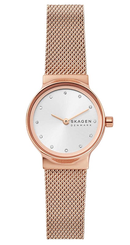 Skagen freja top rose gold watch