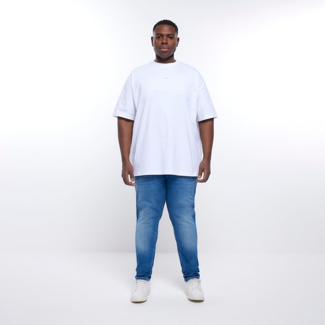 Big and tall mens skinny jeans clearance