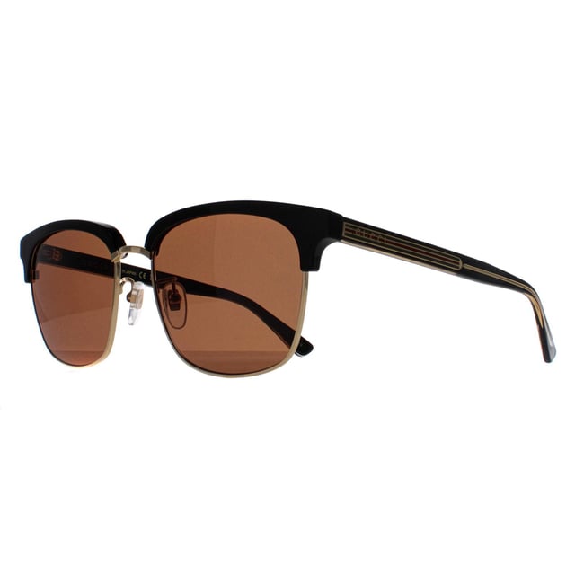 Gucci Rectangle Mens Silver Grey GG1648S  Sunglasses are a testament to the brand's timeless elegance and fashion forward vision. These sunglasses seamlessly blend classic design with contemporary flair, featuring a rectangle shaped frame that exudes sophistication. The brand's logo is discreetly integrated into the sleek temples, showcasing the unmistakable mark of Gucci craftsmanship.