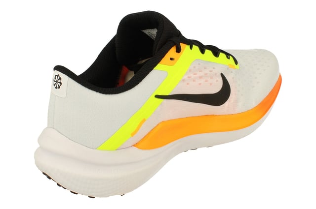 Nike Air Winflo 10 Mens Trainers Multicoloured Nike Air Winflo 10 Mens Dv4022 - White Black Volt Laser Orange 101