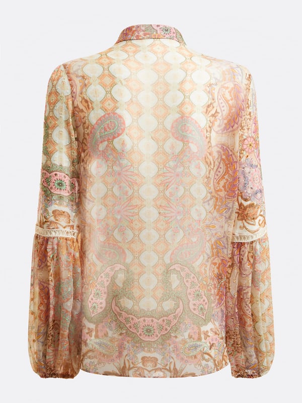 Synthetic fabric blouse
V Neck
Long Sleeves
Relaxed fit
Drawstring fastening
Total length: 65 cm / 25.59 inch
Sleeve length: 66 cm / 25.98 inch