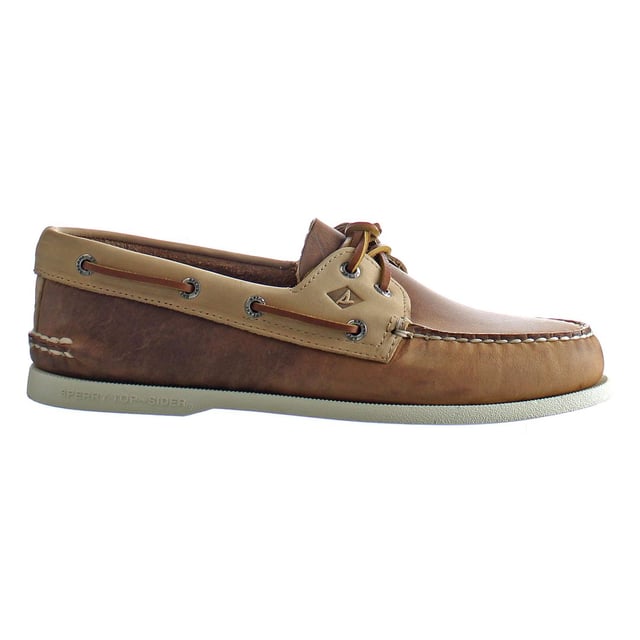 Sperry A/0 Lace-up Brown Smooth Leather Mens Zapatos STS21721