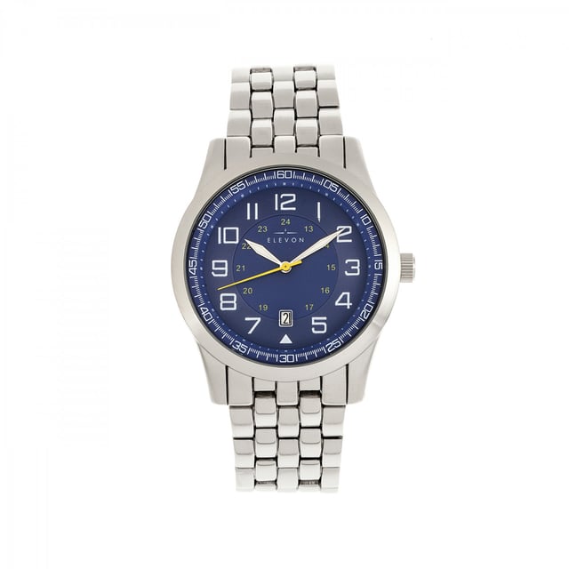 Brushed Alloy Case; Japanese Quartz Movement; Non-Glare Scratch-Resistant Mineral Crystal; Logo-Engraved Stainless Steel Caseback; Alloy Bracelet ; Logo-Engraved Fold-Over Push-Button Deployment Clasp; Luminous Hands; Date Display; 42mm Case Diameter; 5ATM Water Resistance;.