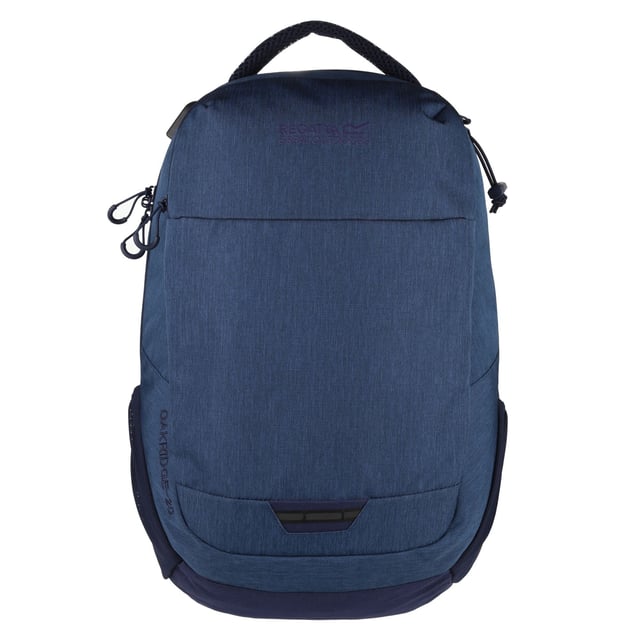 Fabric Technology: Hardwearing. Anti-Theft Zips, Breathable Mesh Panel, Carry Handle, Daisy Chain Webbing, Front Zipper Pocket, Laptop Pocket, USB Connector, Vented Shoulder Straps, Walking Pole Holders, Webbing Stripes, Zip Pullers. Capacity: 20L. 45 x 25 x18 cm