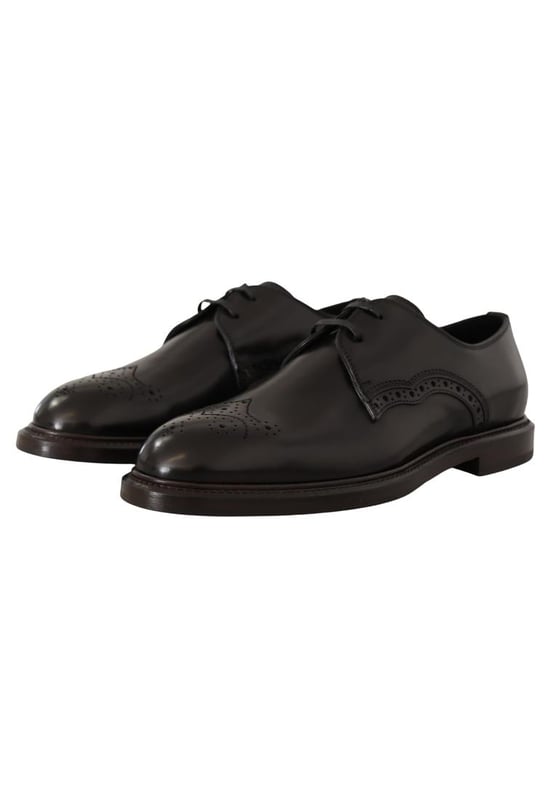 Dolce & Gabbana Men's Black Leather Dress Formal Derby Shoes Model: Dress derby shoes
Color: Black
Material: 100% Calfskin Leather
Rubber sole
Logo details
Made in Italy
Very exclusive and high craftsmanship